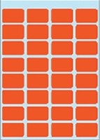Etiket HERMA 3642 12x19mm rood 160 stuks