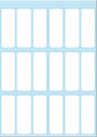 Etiket HERMA 3650 12x34mm wit 126 stuks