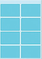 Etiket HERMA 3693 25x40mm blauw 40 stuks