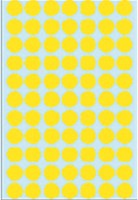 Etiket HERMA 2231 rond 13mm geel 2464stuks-1