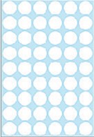 Etiket HERMA 2240 rond 16mm wit 1728stuks-1