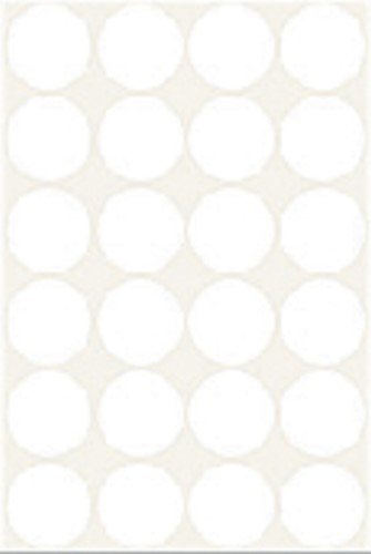 Etiket HERMA 2260 rond 25mm wit 768 stuks-1