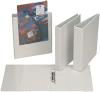 Presentatieringband Esselte Essentials panorama A4 2-rings D-mechaniek 20mm wit-2