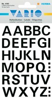 Etiket HERMA 4163 15mm letters A-Z zwart