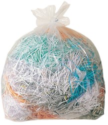 Papiervernietigerzak Ideal 212x125cm 200liter 50stuks