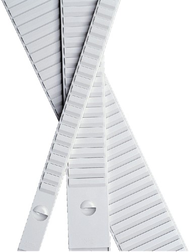 Planbordelement Djois formaat 3 77mm 35 sleuven grijs-2