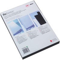 Voorblad GBC A4 chromo karton 250gr blauw 100 stuks-2