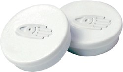 Magneet Legamaster 30mm 850gr wit 10 stuks