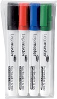 Whiteboardmarker Legamaster TZ 100 rond 1.5-3mm assorti pak à 4 stuks