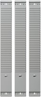 Planbordelement Djois formaat 3 77mm 50 sleuven grijs