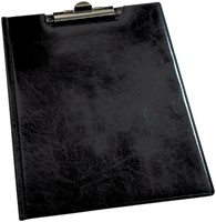 Klembordmap Durable 2355 A4 met kopklem en insteek zwart