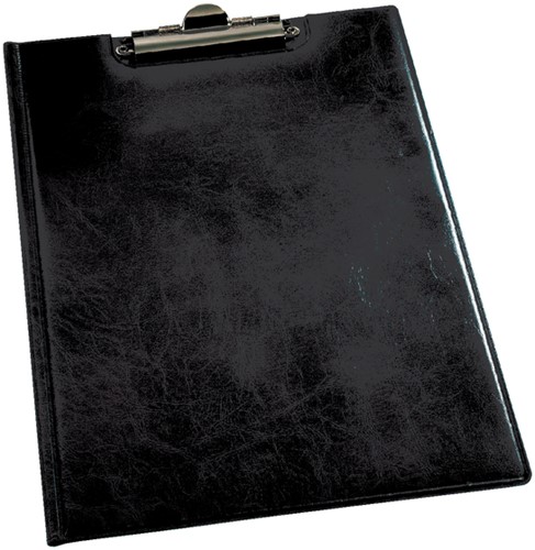 Klembordmap Durable 2355 A4 met kopklem en insteek zwart