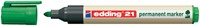 Permanent marker edding 21 Ecoline, rond, 1.5-3mm, groen