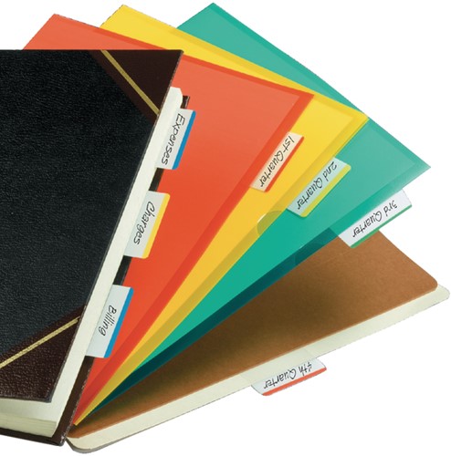 Indextabs Post-it 686A1 38x50.8mm strong gebogen assorti 24 tabs-1