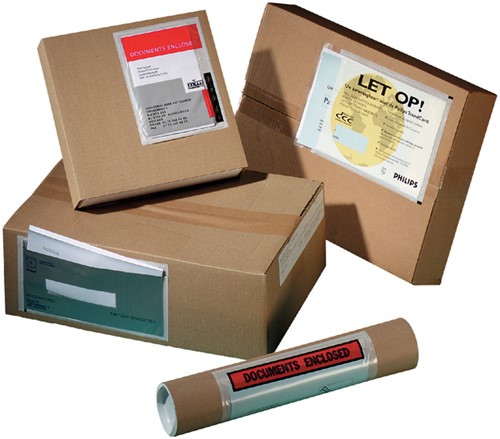 Paklijstenvelop Quantore zelfklevend onbedrukt 225x122mm 1000 stuks-2