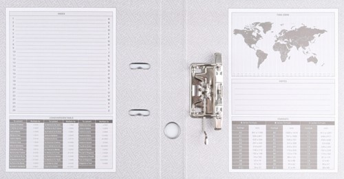 Ordner Basic A4 75mm PP zwart-2