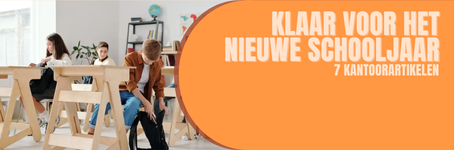 Klaar voor het nieuwe schooljaar | 7 onmisbare artikelen