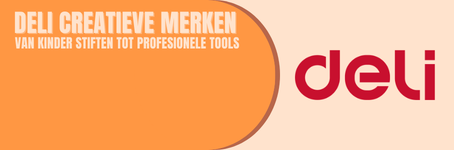 Deli Creatieve merken | van kinderstiften tot professionele tools