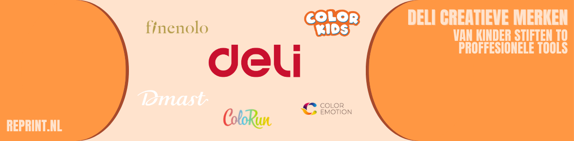 Deli Creatieve merken | van kinderstiften tot professionele tools