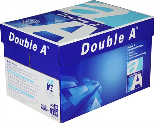 Double A Premium printpapier A3 80 gram, 5 pak à 500 vel-2