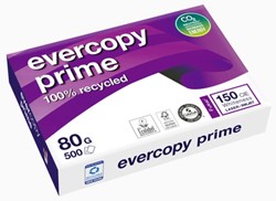 Recycled printpapier A4 80 gram Evercopy Prime, pallet 300 pakken