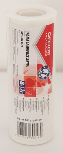 Onzichtbaar plakband, 19mmx33m