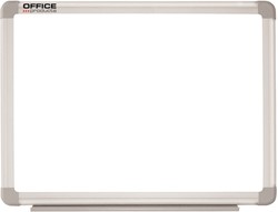 Whiteboard 60x45cm, magnetisch, gelakt staal