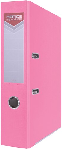 Ordner A4 75mm PP roze