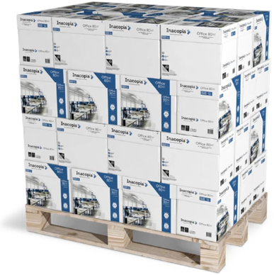 Inacopia Office A4 70 gram printpapier, 200 pakken à 500 vel