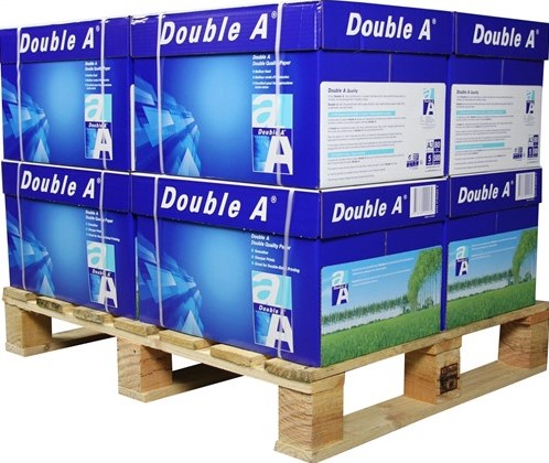 Kopieerpapier Double A A3 80 gram, minipallet - 40 pakken