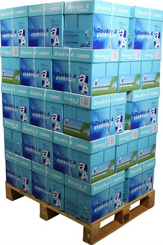 Double A Everyday printpapier A4 70 gram, 200 pakken à 500 vel