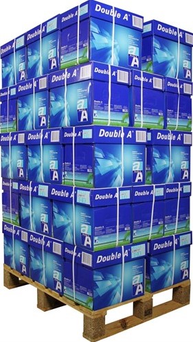 Kopieerpapier Double A A4 80 gram "Cleverbox" , doos à 2500 vel