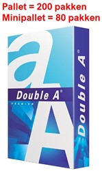 Kopieerpapier Double A Premium A4 80gr wit 500 vel