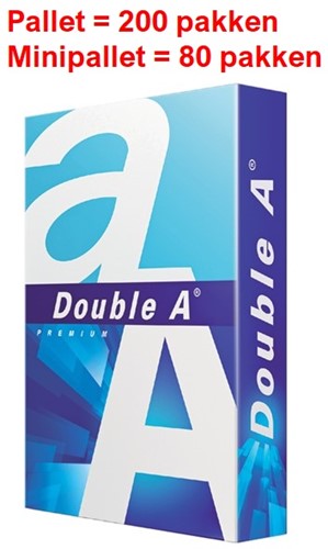 Kopieerpapier Double A Premium A4 80gr wit 500 vel