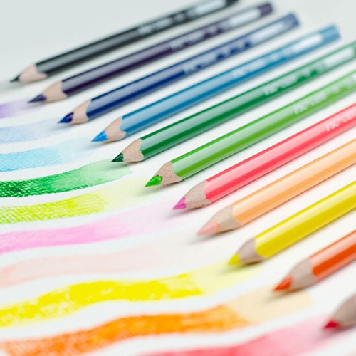 Aquarelpotloden Kores, 12 stuks, "AKUARELLE"-3