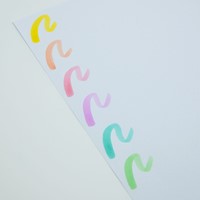 Kores brush tip markers set van 6 pastel kleuren 21462.PT11