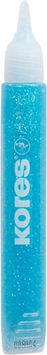 Glitterlijm pennen Kores, set 5x10,5ml, pastel kleuren-3