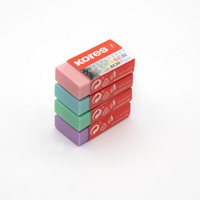 Kores gum set 3 stuks in pastel kleuren KE-3 40315 09