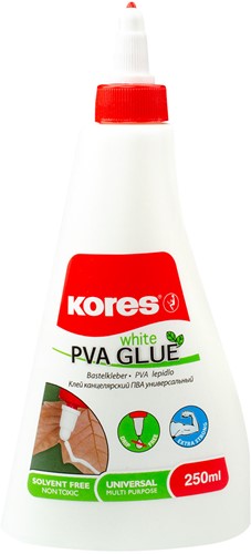 Hobbylijm Kores, 250ml, "White Glue"