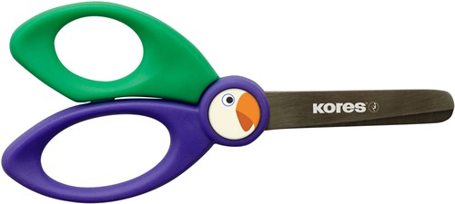 Kores kinderschaar Birdy 125mm assorti kleuren 35126.PT04