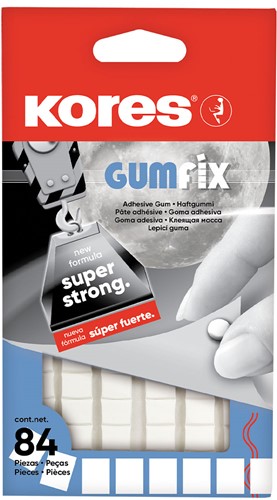 Kleefstrips dubbelzijdig "GumFix", 84 stuks