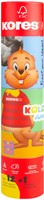 Kleurpotloden Kores, 12 stuks + puntenslijper, "Kolores JUMBO" Twist & Turn-3