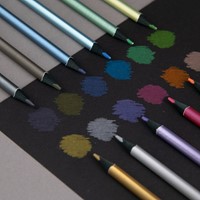 Kores kleurpotloden driehoekig Kolores Metallic Style 12-delig 93316.PT03