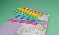 Kores kleurpotloden driehoekig Kolores Pastel, set 24 pastelkleuren 93321.PT03
