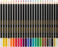 Kleurpotloden Kores driehoekig "Kolores Selection",  24 stuks-2