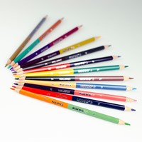 Kleurpotloden Kores dubbelzijdig, 12 stuks = 24 kleuren, "KOLORES DUO"-3