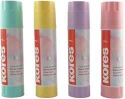 Lijmstift Premium Kores, 20 gram, pastel