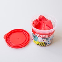 Kores Magic Clay 4 x 40 gram blauw, groen, rood, geel 34241 04