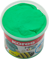 Kores Magic Clay 4 x 40 gram blauw, groen, rood, geel 34241 13