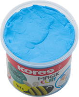 Kores Magic Clay 4 x 40 gram blauw, groen, rood, geel 34241 14